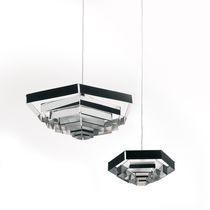 Pendant lamp / contemporary / metal