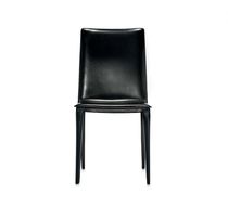 Contemporary chair / leather / contract...