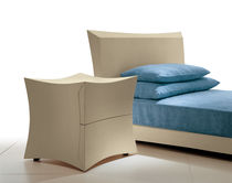 Contemporary bedside table / wooden / wooden...