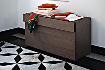 Contemporary chest of drawers / oak / ash...