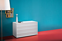 Contemporary chest of drawers / lacquered...