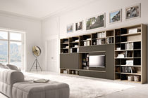 Modular bookcase / contemporary / lacquered...