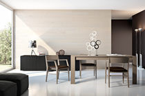 Contemporary dining table / oak / rectangular...