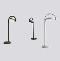 Table lamp / contemporary / steel / cast...