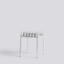 Contemporary stool / galvanized steel /...