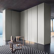 Corner wardrobe / contemporary / glossy...