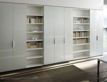 Contemporary wardrobe / lacquered glass...
