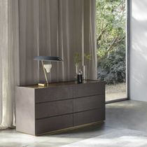 Contemporary chest of drawers / lacquered...