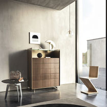 Contemporary chiffonier / lacquered wood...