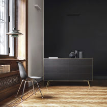 Contemporary chest of drawers / lacquered...
