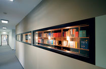 Contemporary bookcase / wooden
