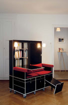 Contemporary sofa / fabric / 2-person /...