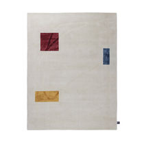 Contemporary rug / patterned / rectangular...