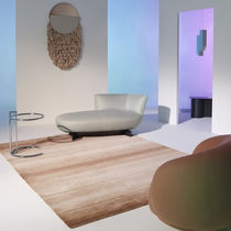 Contemporary rug / striped / rectangular...
