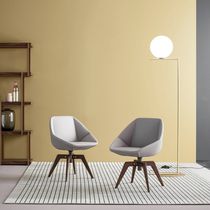 Contemporary rug / plaid / wool / rectangular