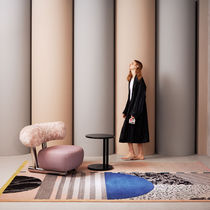 Contemporary rug / striped / geometric /...