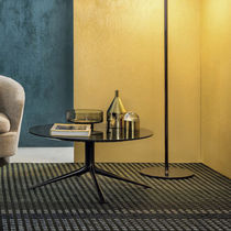 Contemporary rug / striped / plaid / wool
