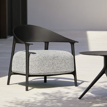 Contemporary lounge chair / fabric / polypropylene...