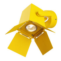 Wall-mounted spotlight / halogen / round...