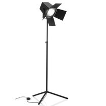 Floor spotlight / LED / halogen / round