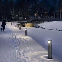 Urban bollard light / contemporary / stainless...
