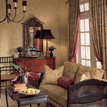 Traditional wallpaper / baroque / washable