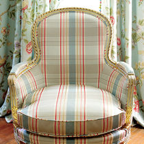 Upholstery fabric / striped / polyester...
