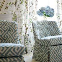 Upholstery fabric / patterned / polyester