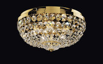 Classic ceiling light / round / crystal...