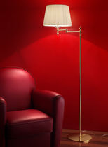 Floor-standing lamp / traditional / brass...