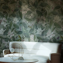 Contemporary wallpaper / fabric / floral...