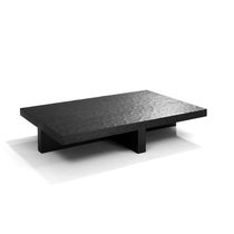 Contemporary coffee table / oak / oak base...