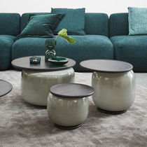 Contemporary coffee table / oak / murano...