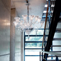 Contemporary chandelier / crystal / candelabra