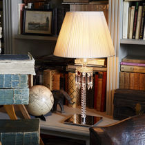 Table lamp / crystal / stainless steel /...