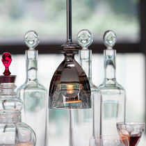 Pendant lamp / crystal / contemporary /...