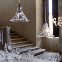 Pendant lamp / crystal / contemporary