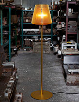 Floor-standing lamp / contemporary / anodized...