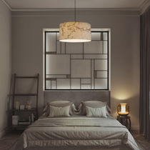 Contemporary lampshade / fabric