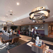 Pendant lamp / original design / stainless...