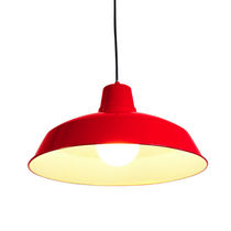 Pendant lamp / contemporary / steel / dimmable