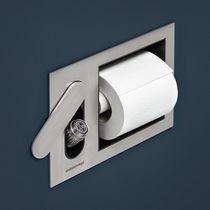 Wall-mounted toilet roll holder / stainless...