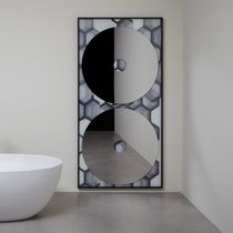 Wall-mounted bathroom mirror / contemporary...