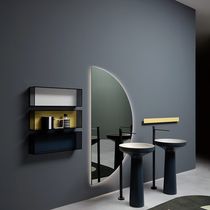 Wall-mounted bathroom mirror / illuminated...