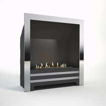 Bioethanol fireplace insert / remote-controlled...