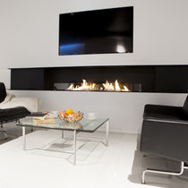 Bioethanol fireplace / contemporary / wall...