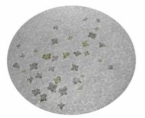 Contemporary rug / floral pattern / wool...