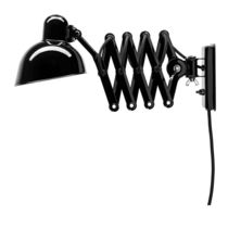 Bauhaus design wall light / indoor / chrome-plated...