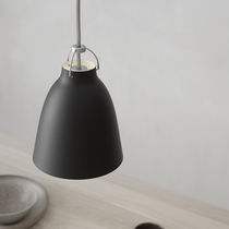 Pendant lamp / aluminum / steel / brass