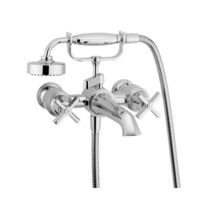 Double-handle shower mixer tap / for bathtubs...